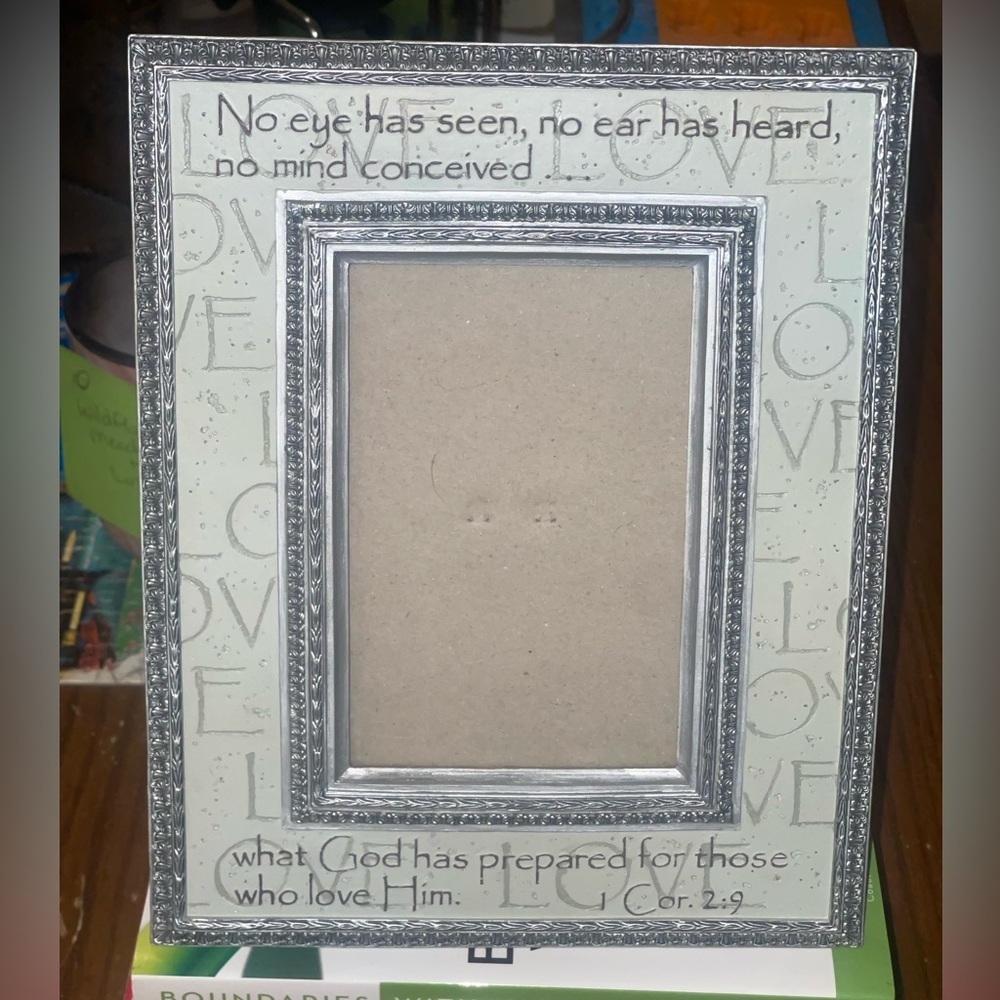 Religious Books & Picture Frame - Picture 3 of 13